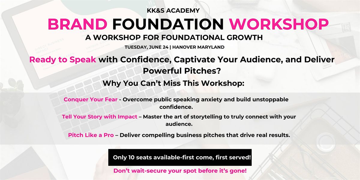 Brand Foundation Workshop | Event in Baltimore | AllEvents