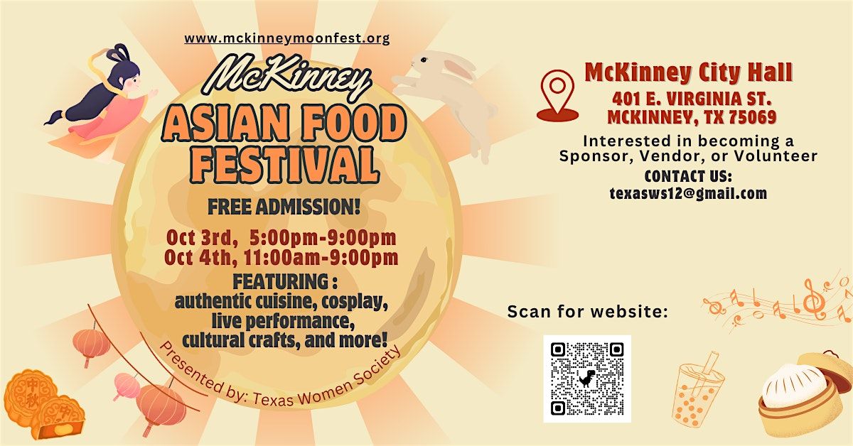 McKinney Asian Food Festival, 3 October | Event in McKinney | AllEvents