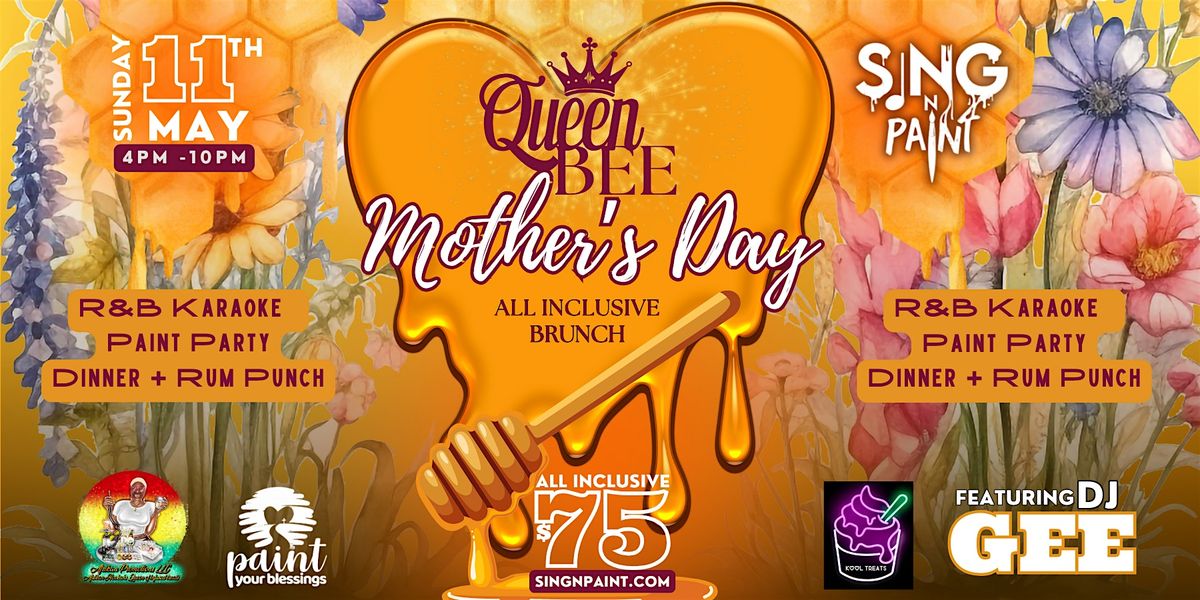 Mother's Day Sing R&B Karaoke N' Paint: All Inclusive  Brunch with RumPunch, 11 May | Event in Brooklyn