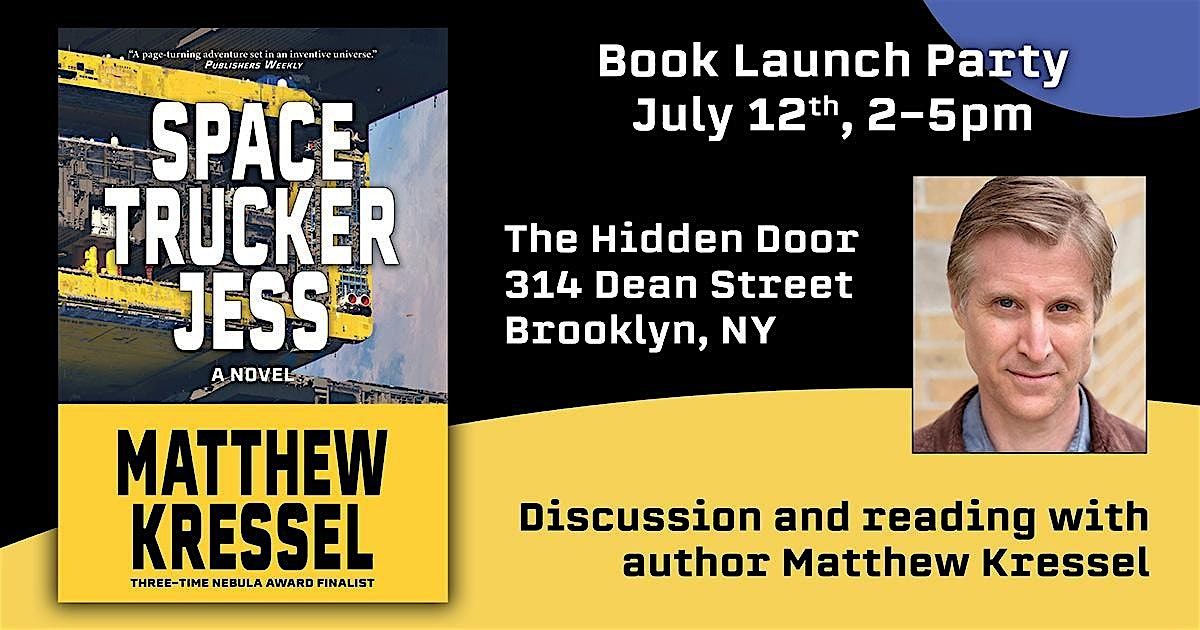 Space Trucker Jess - Book Launch Party, 12 July | Event in Brooklyn | AllEvents