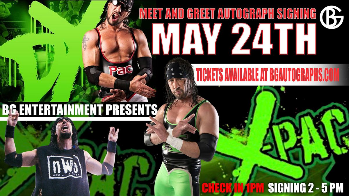 X-Pac In Store Autograph Signing Meet & Greet, 24 May | Event in Yorktown Heights | AllEvents