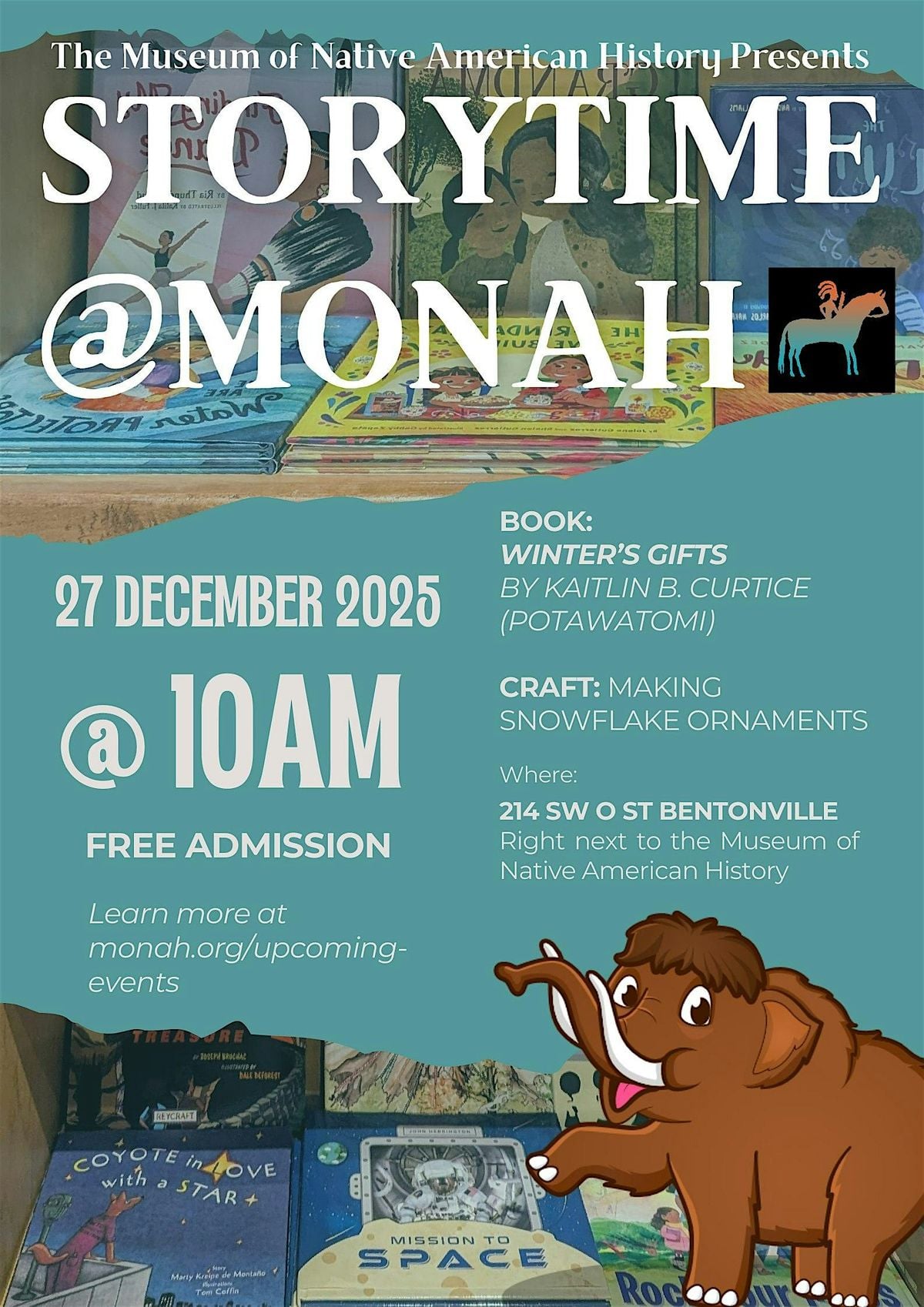 Storytime @ MONAH: Winters Gifts