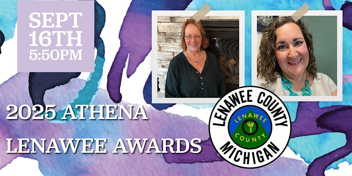 2025 ATHENA Lenawee Awards Ceremony, 16 September | Event in Adrian | AllEvents