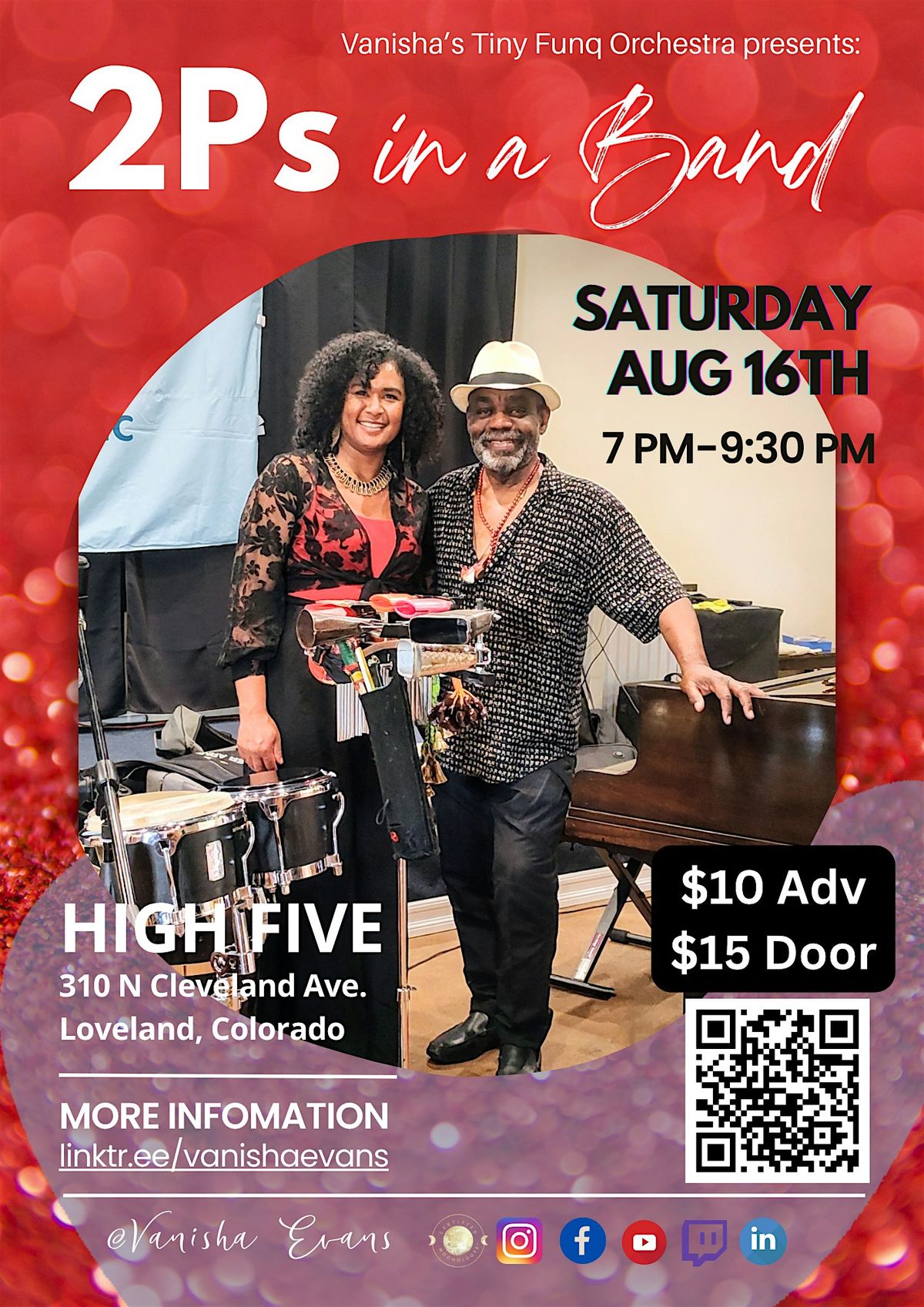 2Ps in a Band LIVE at High Five, 16 August | Event in Loveland | AllEvents