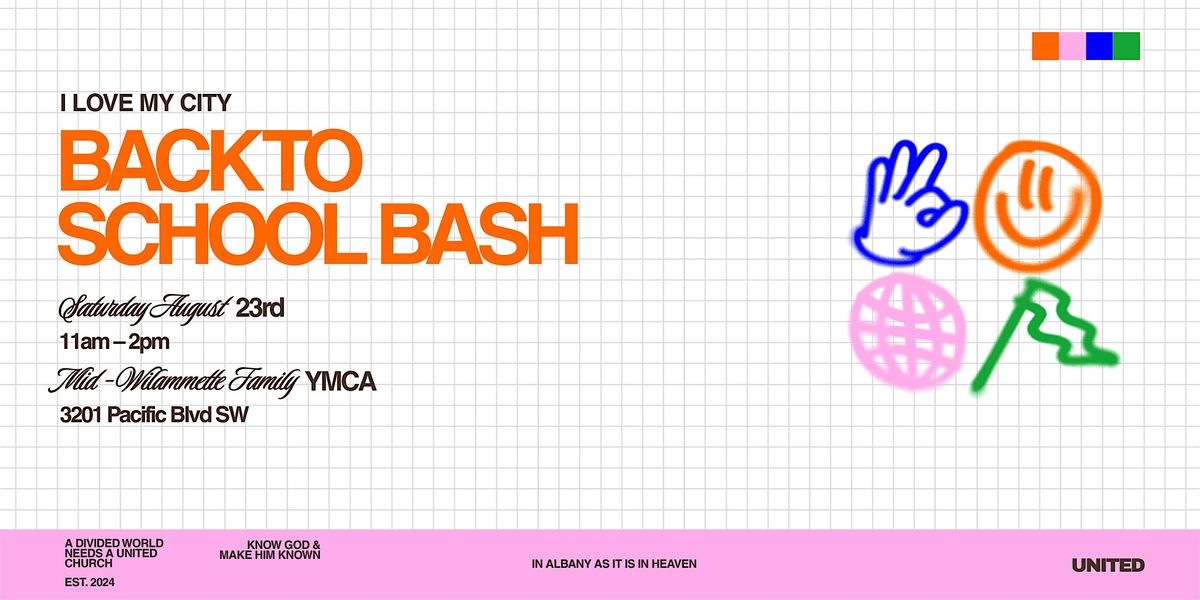 *FREE* UNITED Back to School Bash, 23 August | Event in Albany | AllEvents