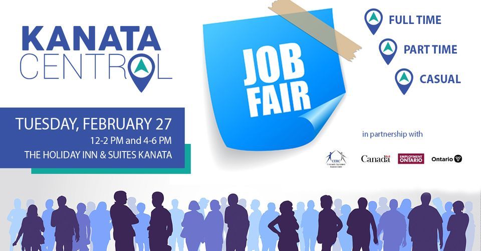 Kanata Central BIA Job Fair, Holiday Inn & Suites, Kanata, 27 February