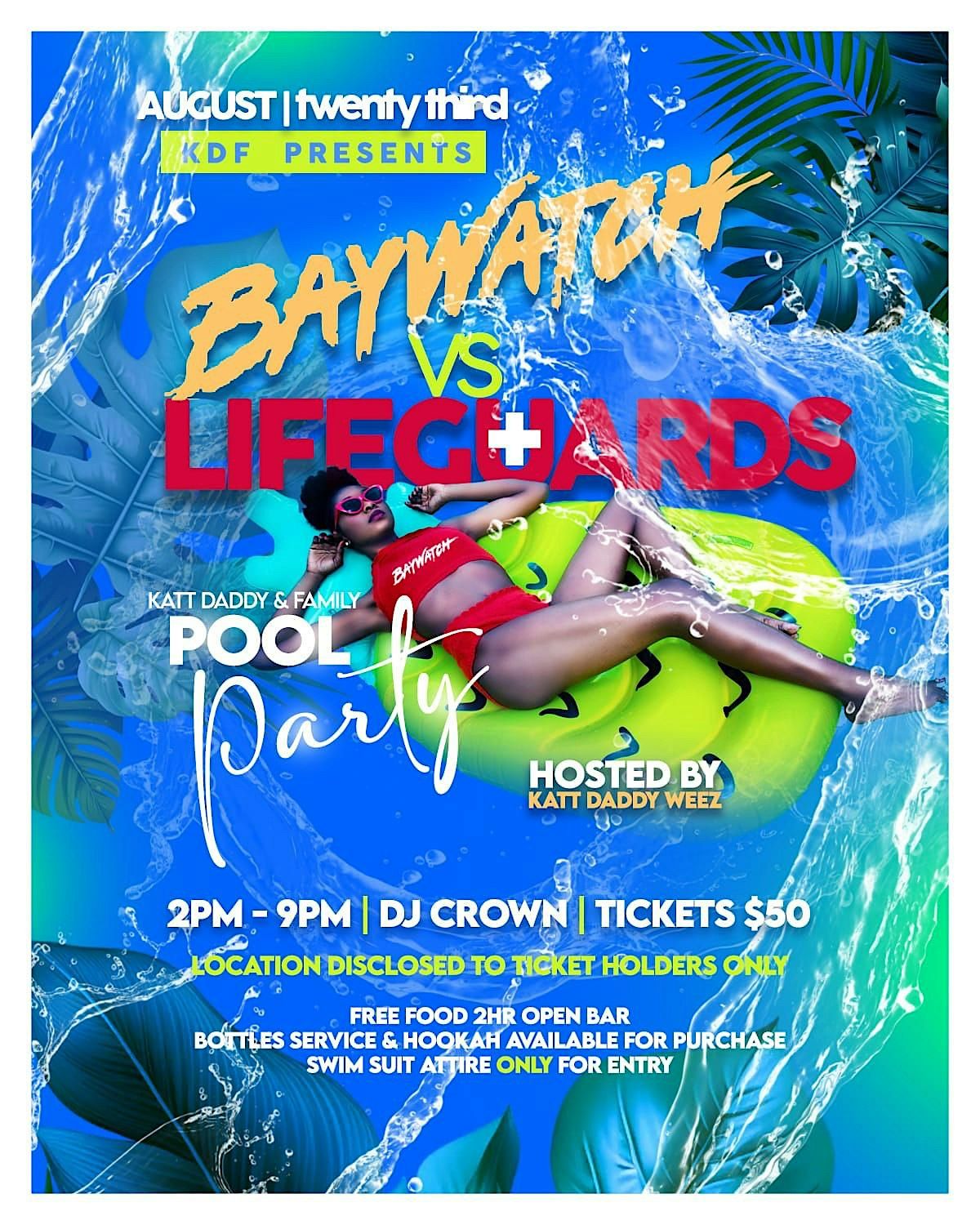 KATDADDY & FAMILY PRESENTS POOL PARTY, 23 August | Event in New York | AllEvents
