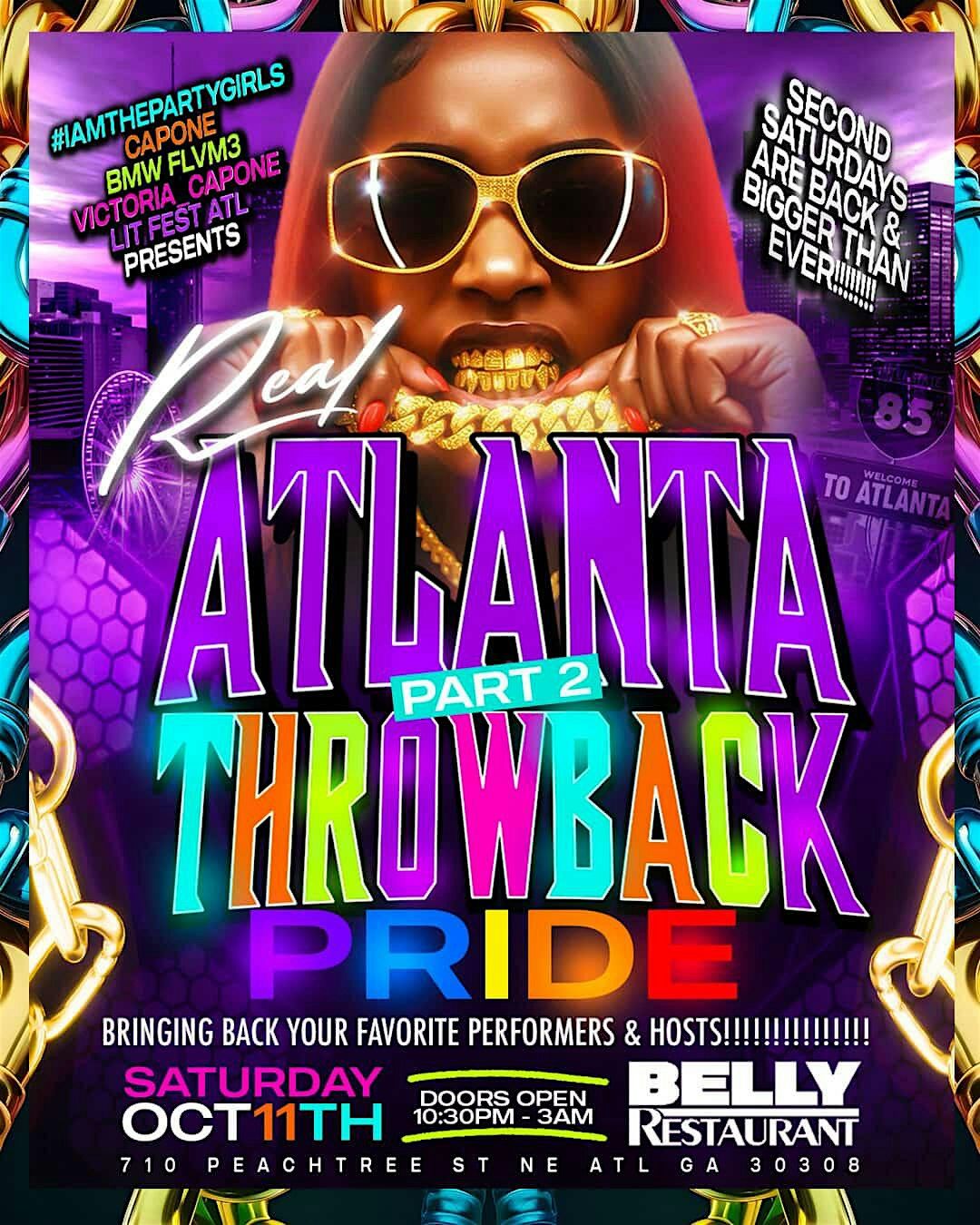 The Real Atl Throw Back Pride Pt 2, 11 October | Event in Atlanta | AllEvents