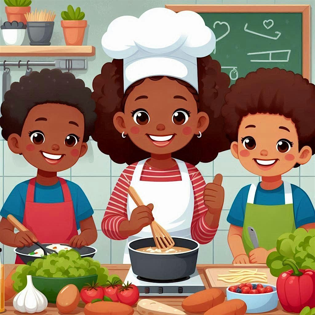 NourisHER+HIM: Girls and Boys Cooking Class (Ages  6-16) Session 1, 12 July | Event in Flint | AllEvents
