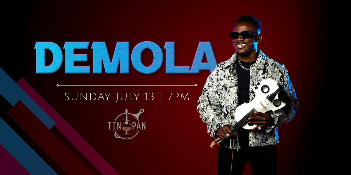 DEMOLA LIVE!, 13 July | Event in Richmond | AllEvents