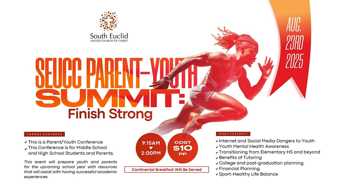 Youth Parent - Summit/ Finish Strong, 23 August | Event in South Euclid | AllEvents