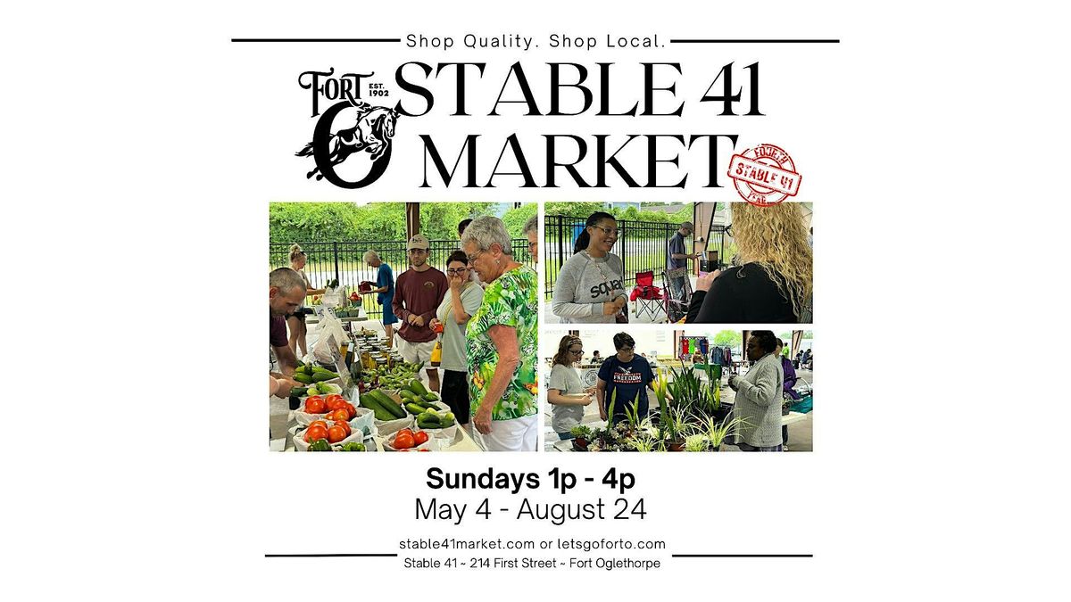 Stable 41 Market, 1 June | Event in Fort Oglethorpe | AllEvents