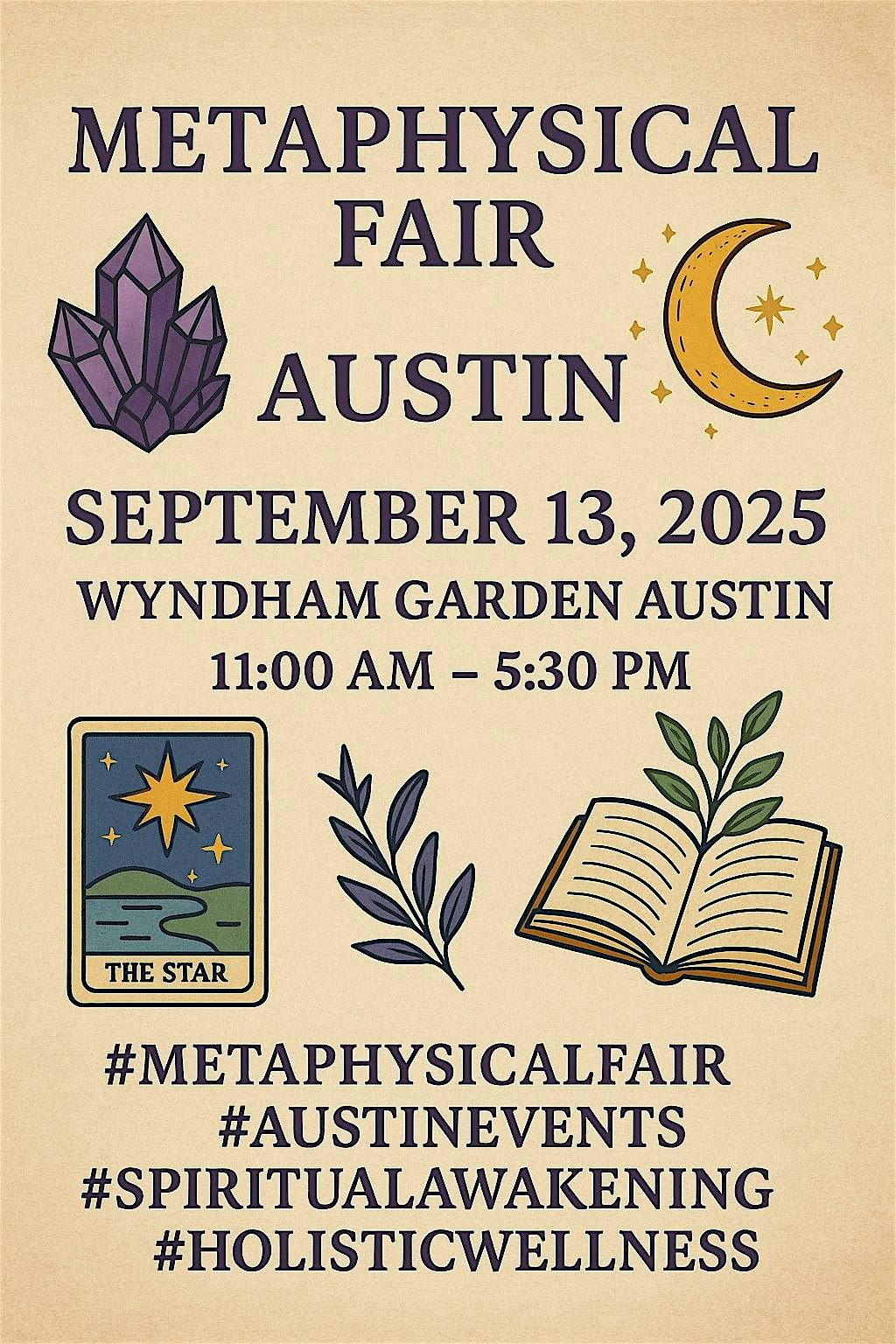 Metaphysical Fair for Austin, 13 September | Event in Austin | AllEvents
