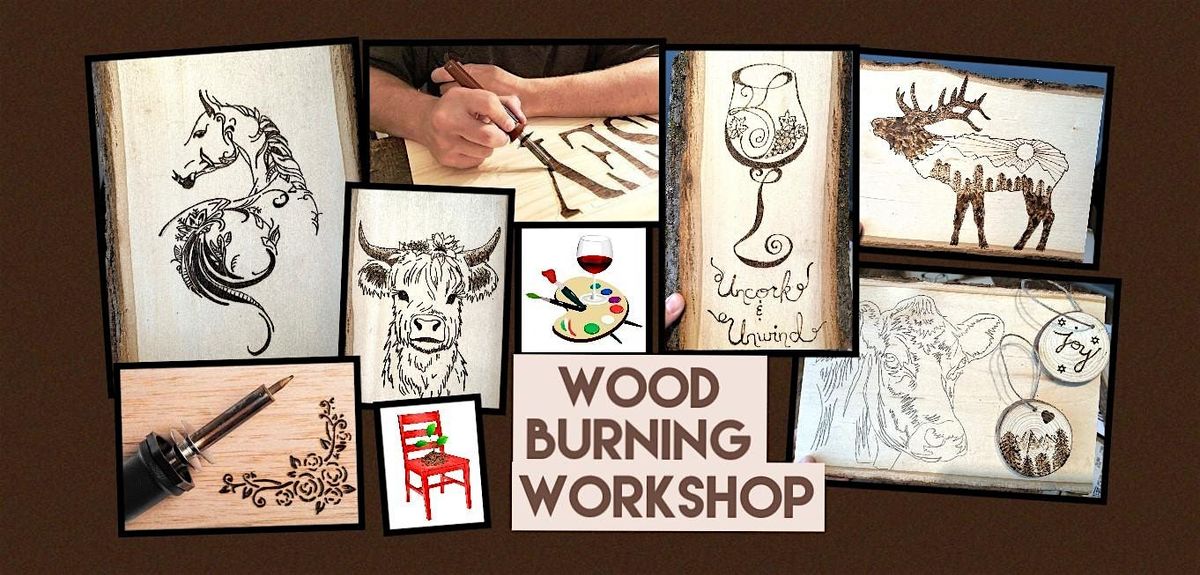 Wood Burning (Pyrography) Workshop, 6 September | Event in Canby | AllEvents
