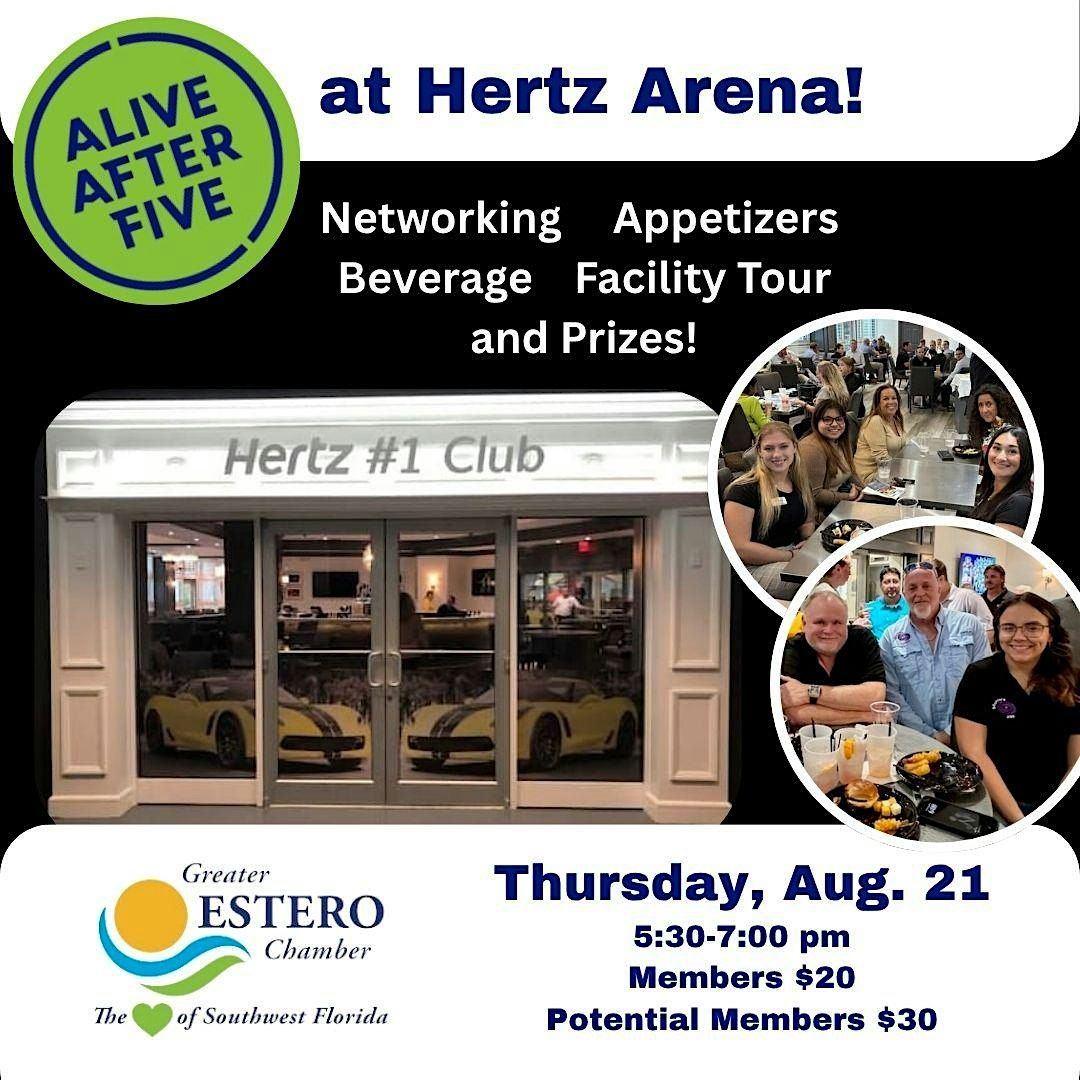 Alive After Five! at Hertz Arena, 21 August | Event in Estero | AllEvents