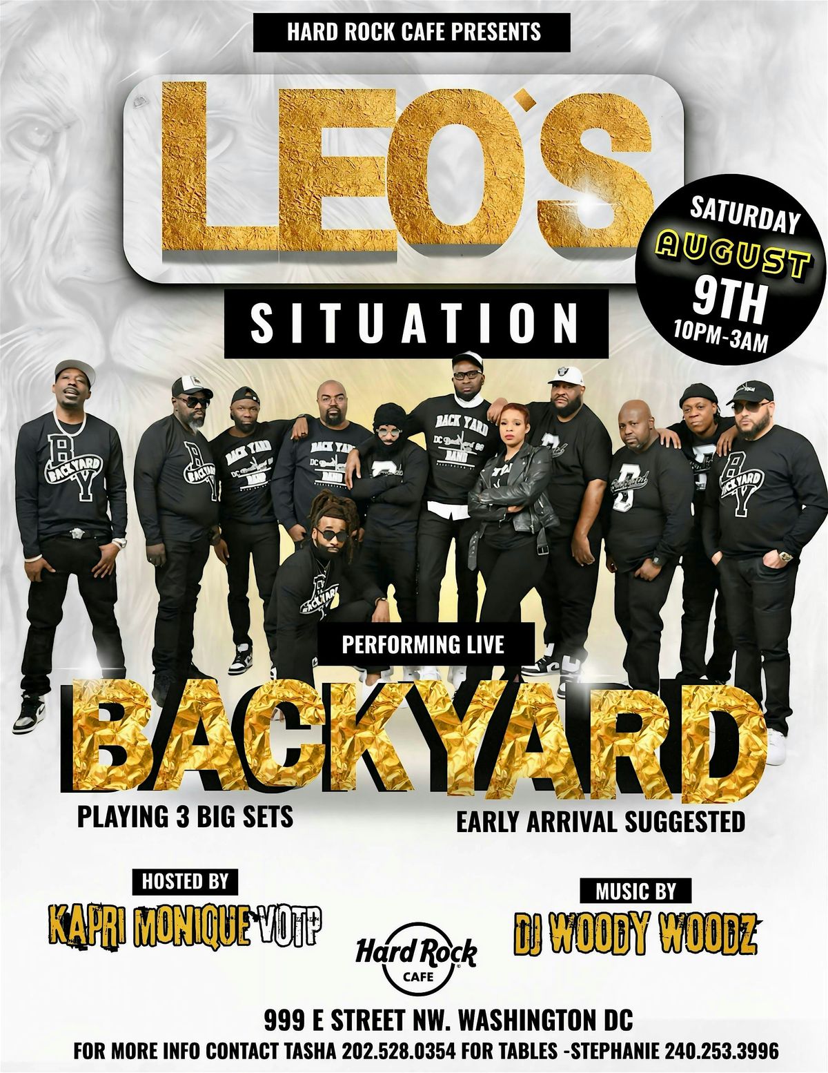 LEO’S SITUATION, 9 August | Event in Washington | AllEvents
