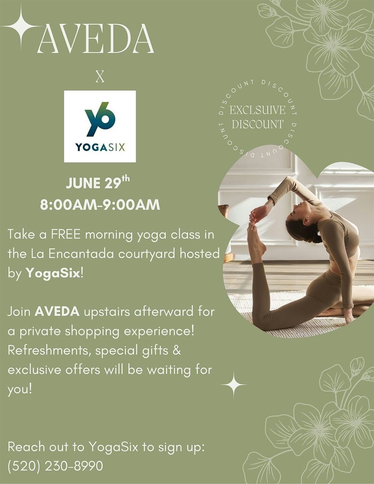 Y6 Flow and Shop at Aveda, 29 June | Event in Tucson | AllEvents