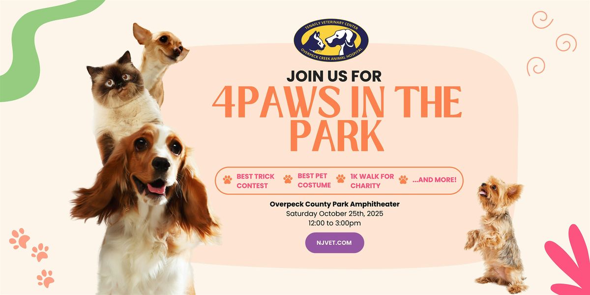 4Paws In the Park, 25 October | Event in Ridgefield Park | AllEvents