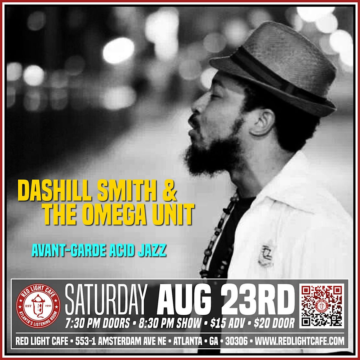 Dashill Smith & The Omega Unit, 23 August | Event in Atlanta | AllEvents