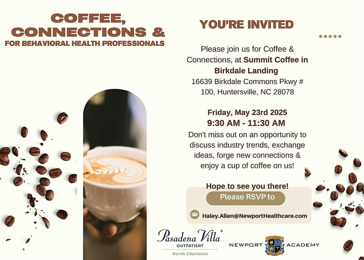 Coffee & Connections! | Event in Huntersville | AllEvents