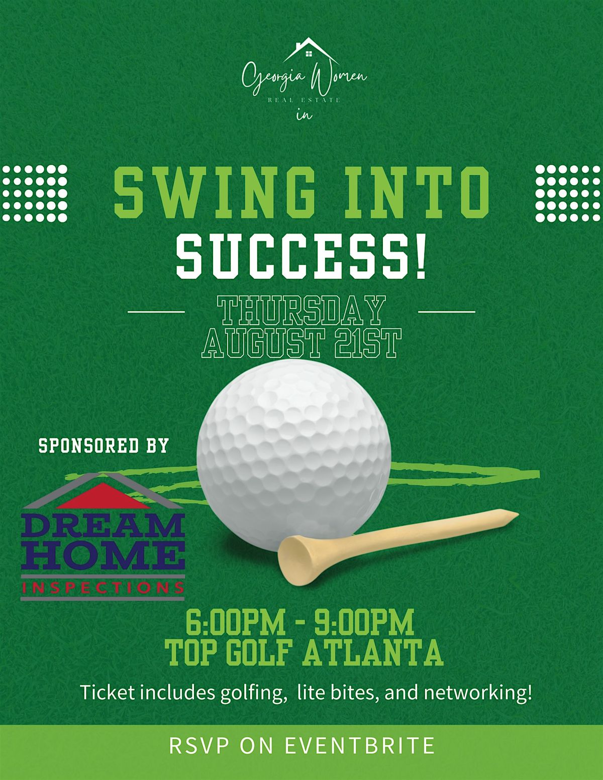 Swing Into Success Top Golf Event, 21 August | Event in Atlanta | AllEvents