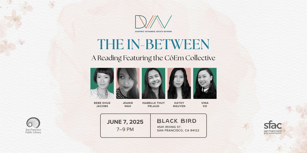 DVAN Reading Series | The In-Between, 7 June | Event in San Francisco | AllEvents