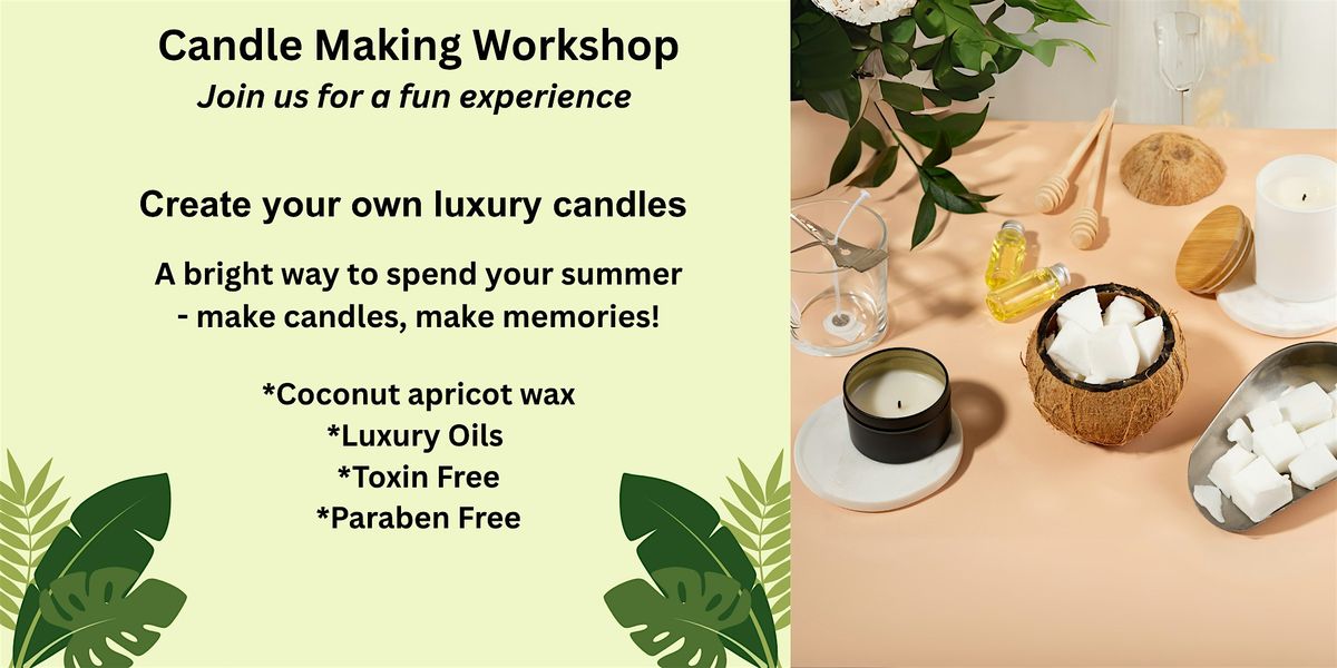 Sunkissed Scents: A Candle Making Workshop, 12 July | Event in Washington | AllEvents