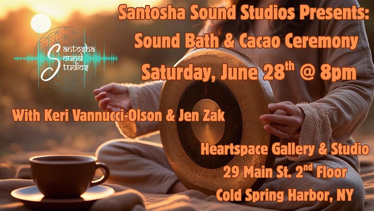 Sound Bath & Cocao Ceremony, 28 June | Event in Cold Spring Harbor | AllEvents