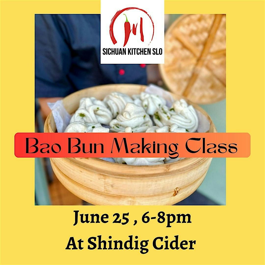 Bao Bun Making Class at Shindig Cider, 25 June | Event in San Luis Obispo | AllEvents