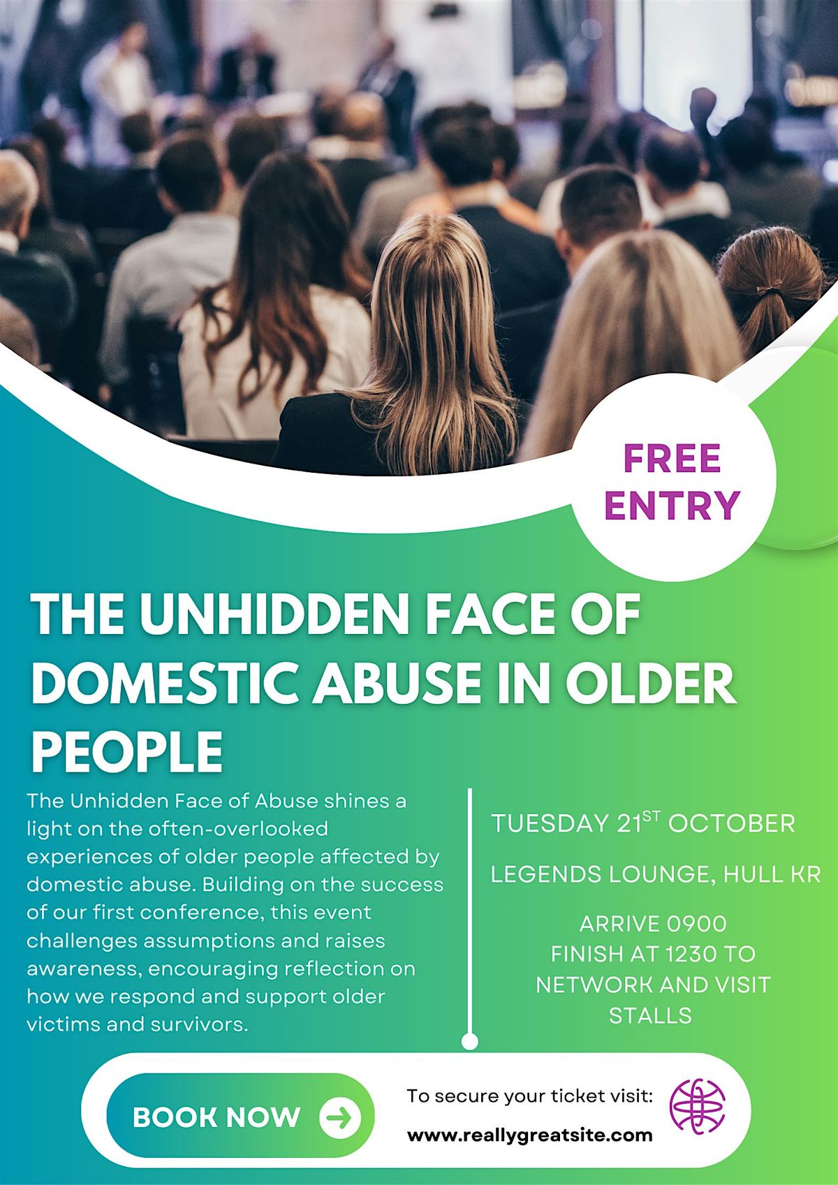The Unhidden Face of Domestic Abuse in Older People, 21 October | Event in Kingston upon Hull | AllEvents