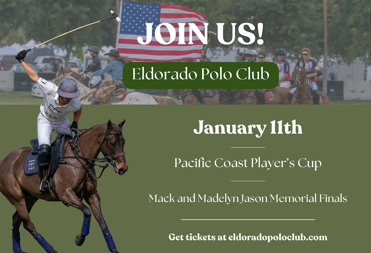GENERAL TAILGATING - Sunday Polo -  Indio, CA - 1/11, 11 January | Event in Indio | AllEvents