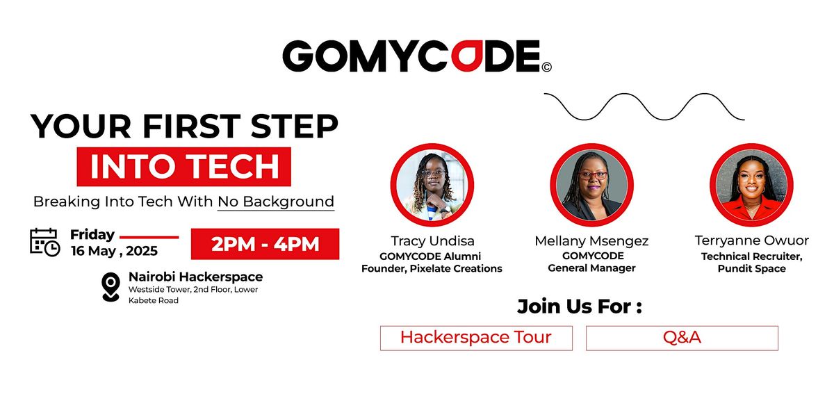Your First Step Into Tech at GOMYCODE Open Day: GOMYCODE Kenya | Event in Nairobi | AllEvents