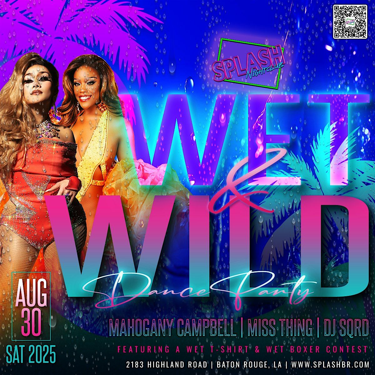 Wet & Wild Dance party, 30 August | Event in Baton Rouge | AllEvents