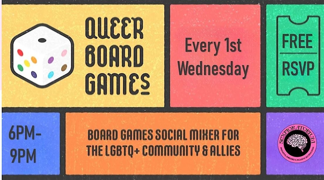 Queer Board Game Night, 2 July | Event in Denver | AllEvents