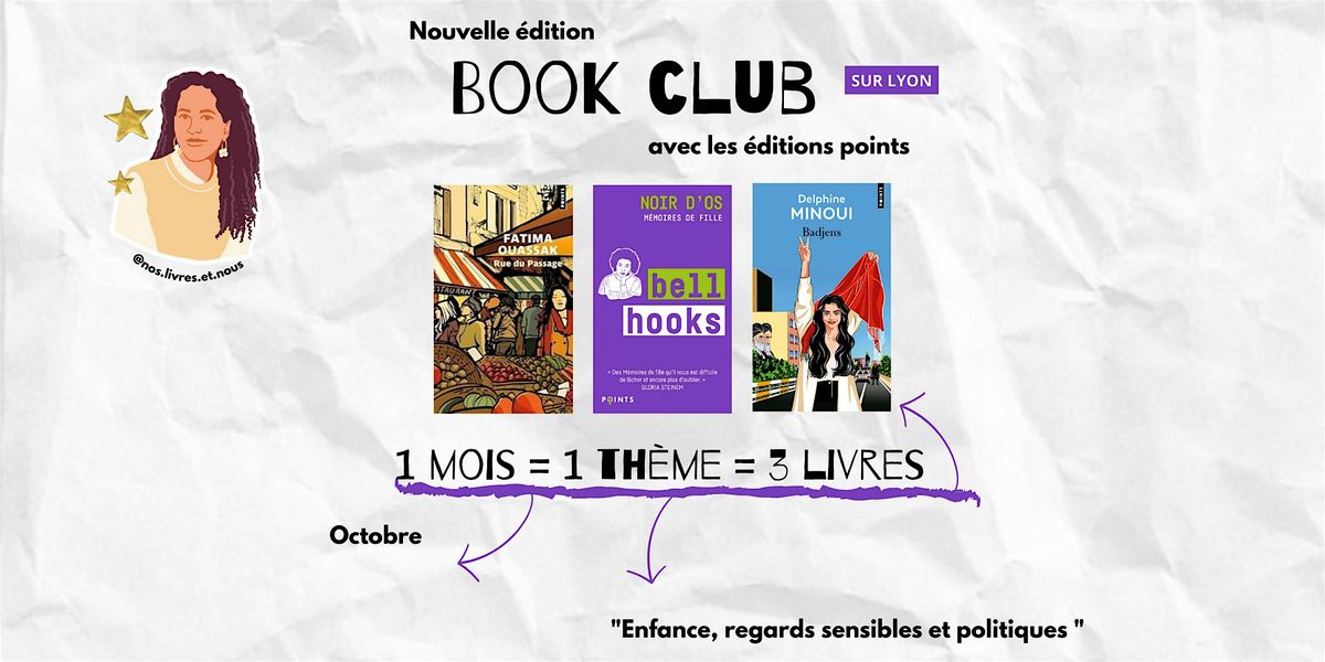 Book club x éditions points octobre, 4 November | Event in Lyon | AllEvents