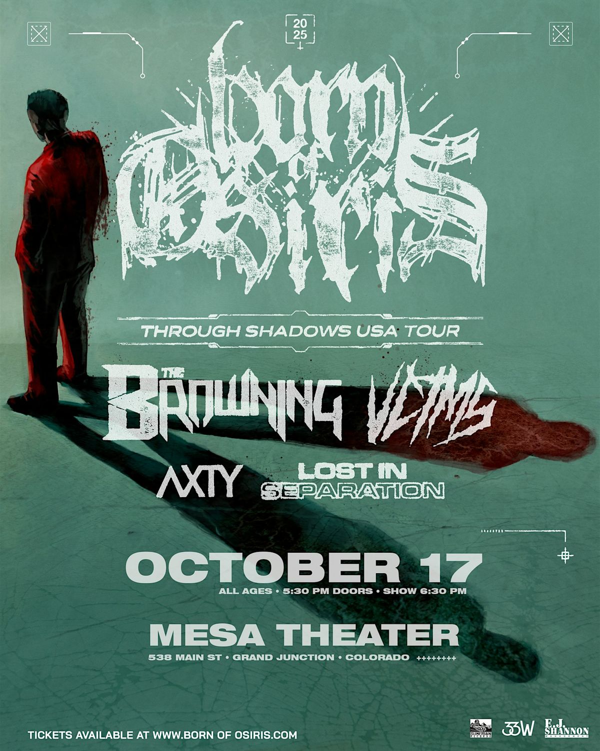 Born Of Osiris, 17 October | Event in Grand Junction | AllEvents