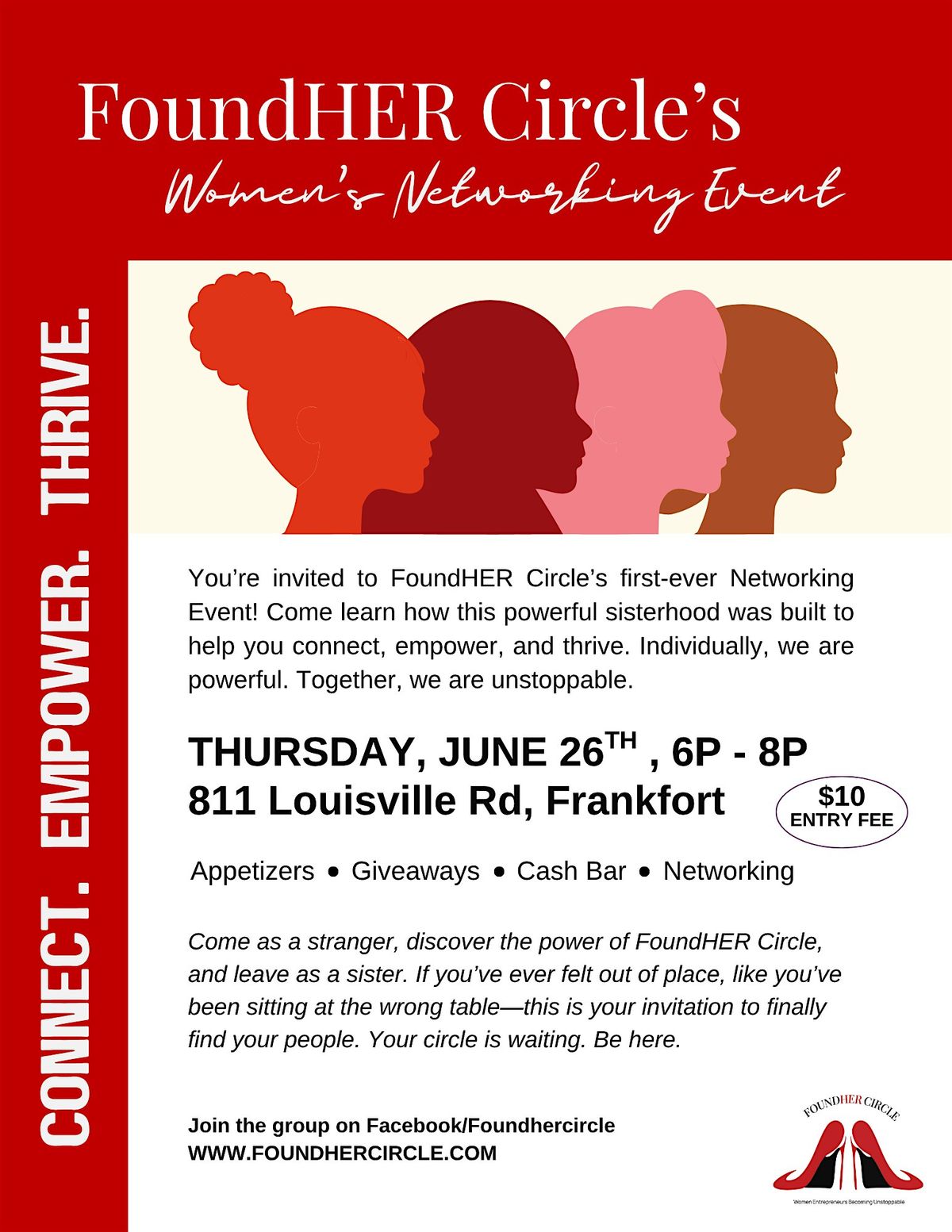 FoundHER Circle's Women's Networking Event, 26 June | Event in Frankfort | AllEvents