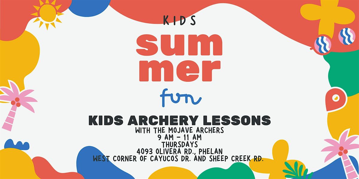 Archery - Ages 5 & Up, 26 June | Event in Phelan | AllEvents