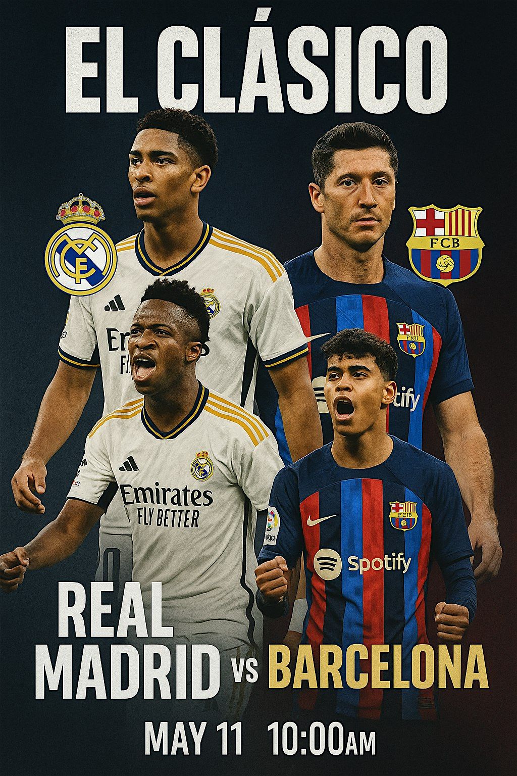 El Classico!! Barcelona vs Real Madrid | Event in West Chester | AllEvents