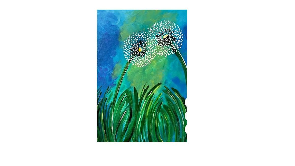 Paint & Sip - Dreamy Dandelions, 17 June | Event in Bridgewater | AllEvents