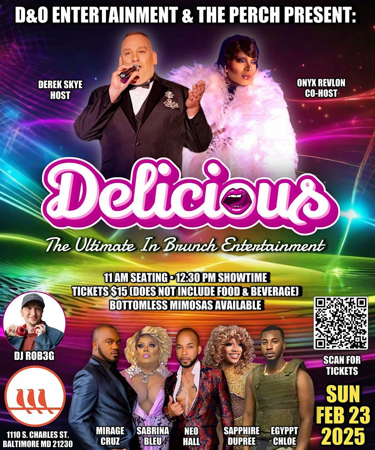 Delicious -The Ultimate Drag Brunch Experience, 28 June | Event in Baltimore | AllEvents