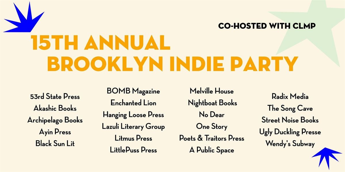 15th Annual Brooklyn Indie Party!, 19 September | Event in Brooklyn | AllEvents