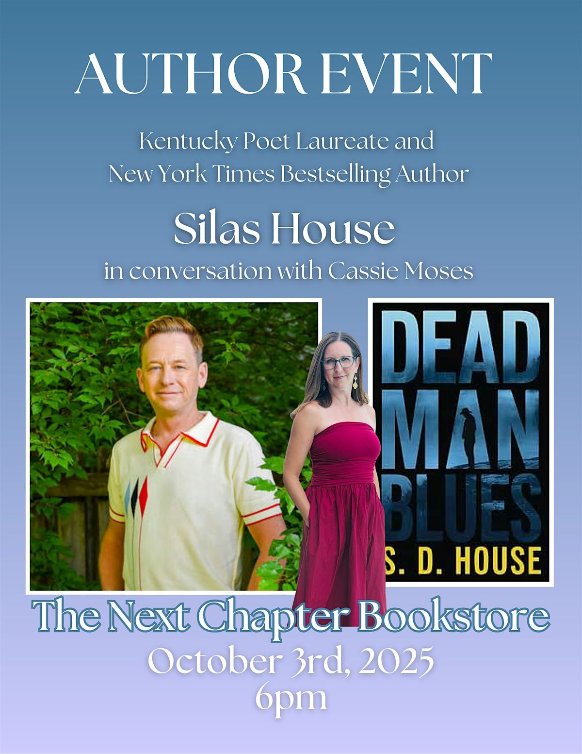 Ticketed Author Event: Silas House in Conversation with Cassie Moses, 3 October | Event in Cynthiana | AllEvents