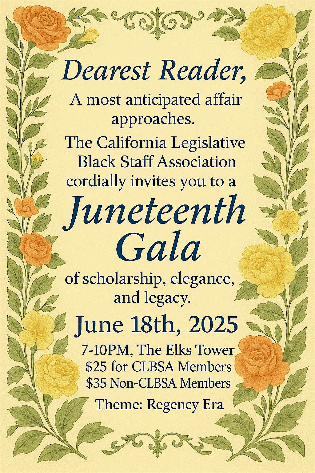 CLBSA: JUNETEENTH GALA, 18 June | Event in Sacramento | AllEvents