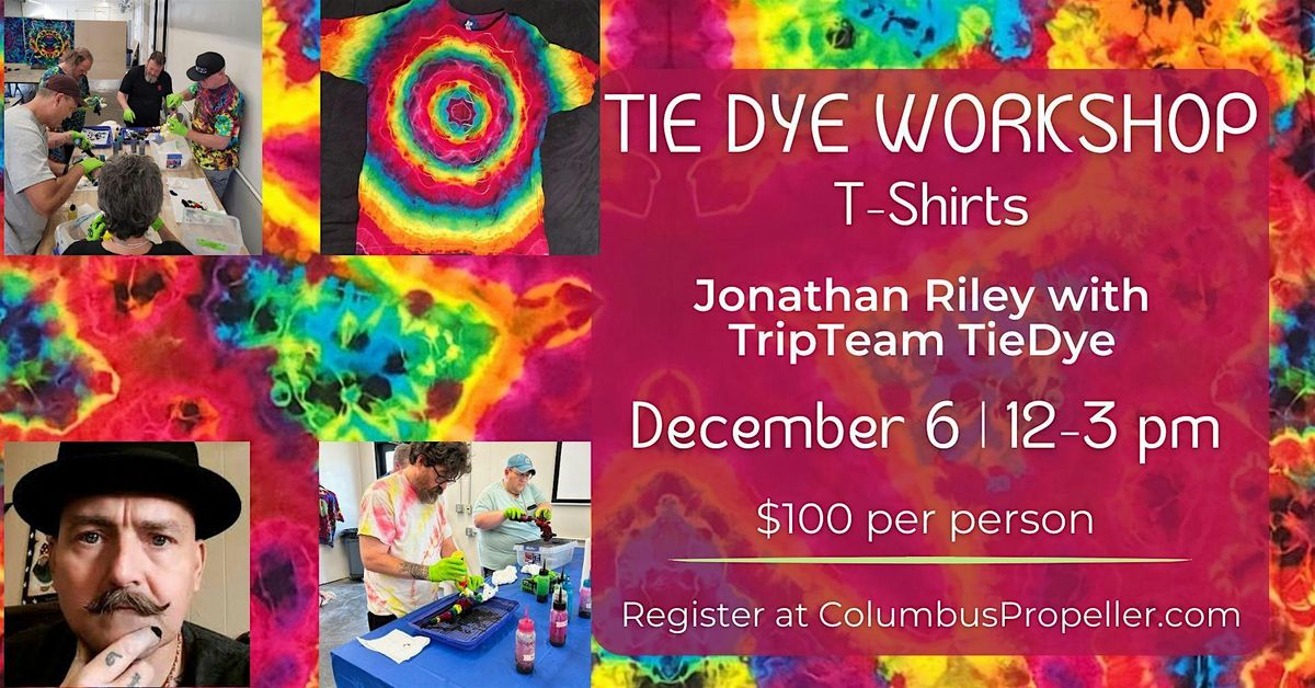Tie Dye Workshop: T Shirts, 6 December | Event in Columbus | AllEvents