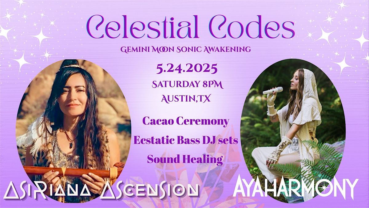 Celestial Codes - Gemini  Moon Sonic Awakening, 24 May | AllEvents