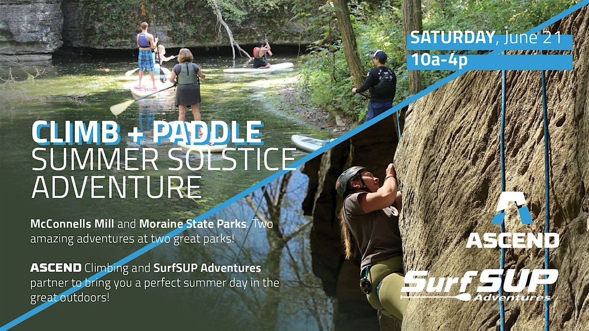 Climb + Paddle Summer Solstice Adventure, 21 June | Event in Portersville | AllEvents