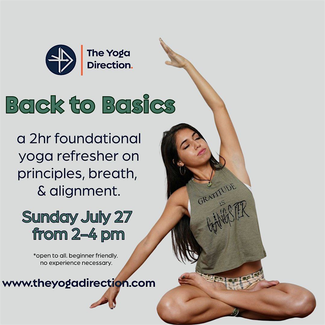 Back to Basics: a foundational yoga refresher., 27 July | Event in Fort Lauderdale | AllEvents