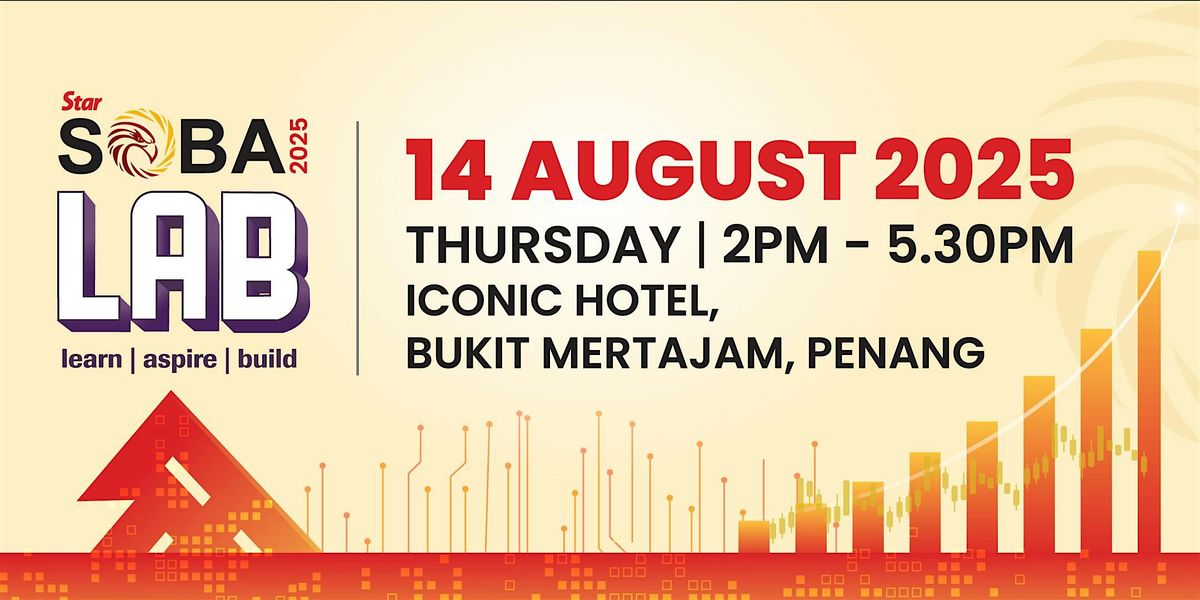 SOBA LAB Penang 2025, 14 August | Event in Bukit Mertajam | AllEvents