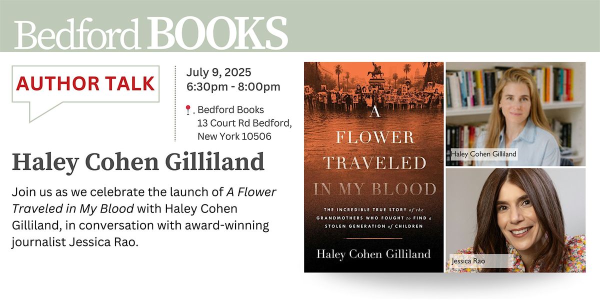 Author Talk: Haley Cohen Gilliland, 9 July | Event in Bedford | AllEvents
